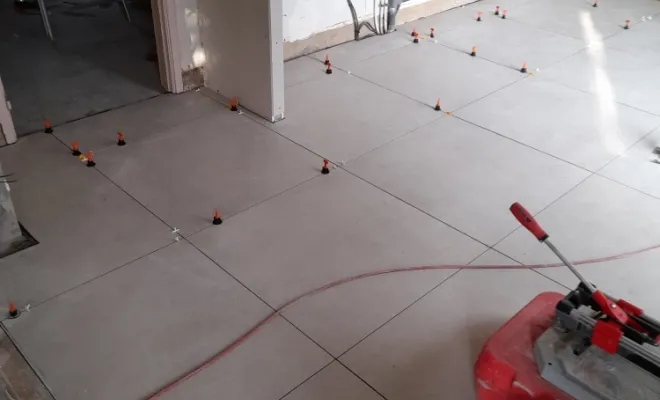 Pose de carrelage dans une maison proche de Roubaix