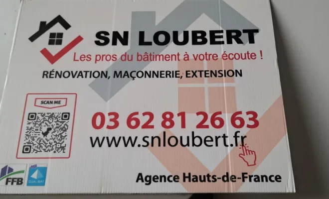 Panneaux de communication de la Société Nouvelle Loubert à Roubaix